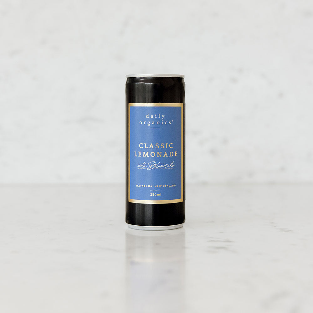 Daily Organics Classic Lemonade Sparkling Botanical Soft Drink