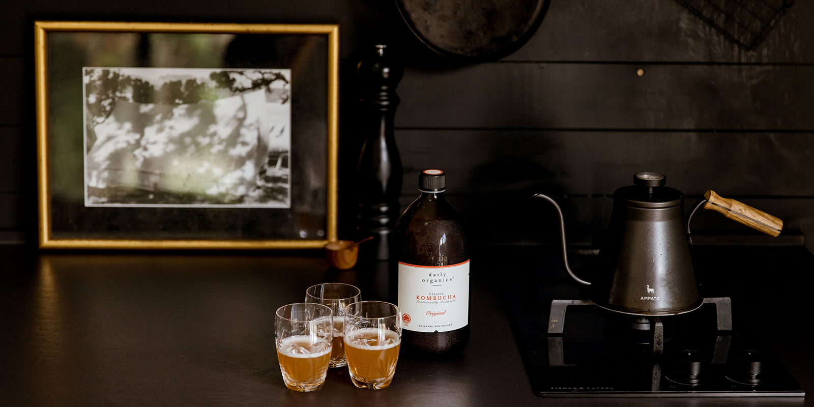 Daily Organics original classic kombucha. Matakana New Zealand