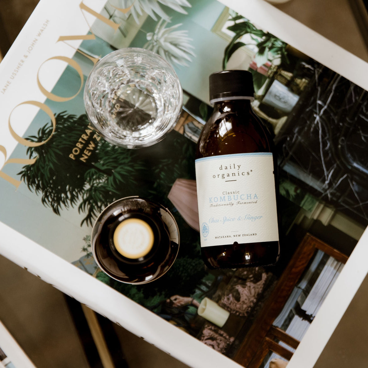 Daily Organics Chai Spice &amp; Ginger kombucha 